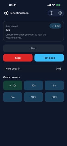 Repeating Beep Screenshot 2 of 2