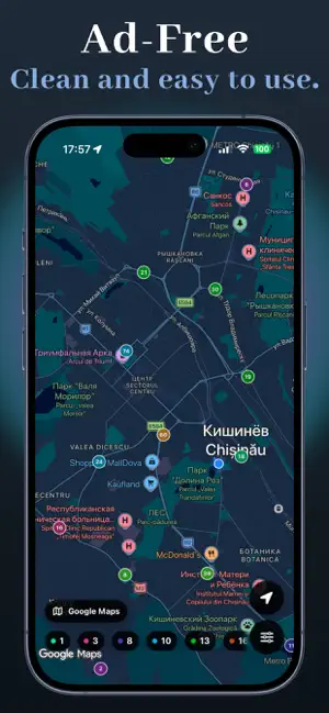 Chisinau Public Transport Map screenshot 4