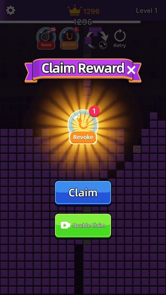 #5. Puzzle Block Plunge (iOS) Podle: 智明 范