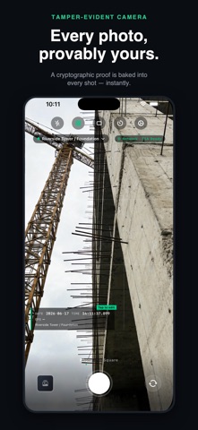 ProofLens-Timestamped Evidence iPhone screenshot