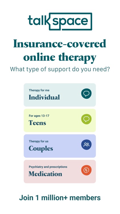 Talkspace Therapy and Support