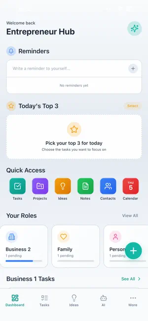 Business Life Smart Planner screenshot 1
