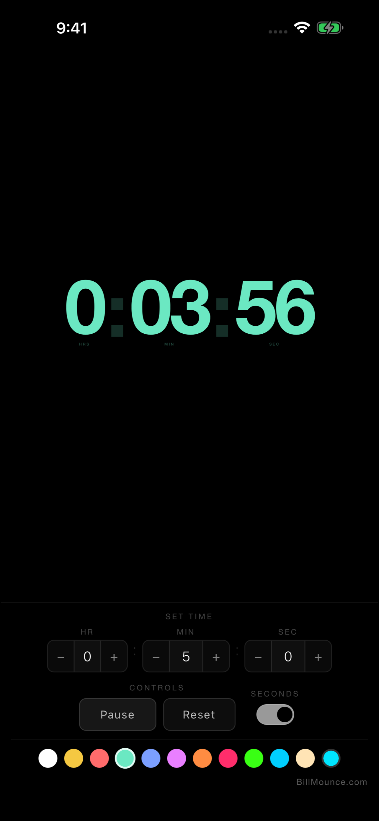Mounce's Simple Countdown screenshot 2