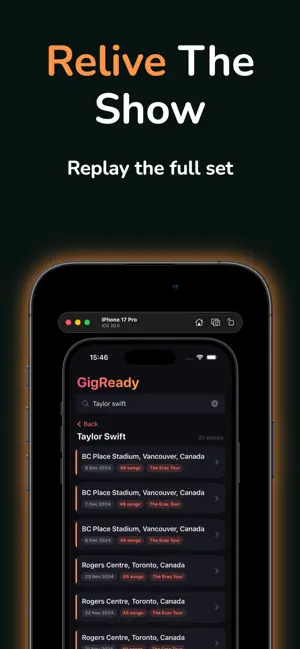 GigReady screenshot 2