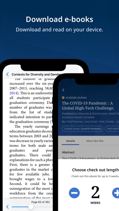 EBSCO Mobile Screenshot