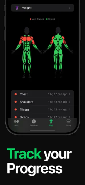 Setgraph: Gym Workout Tracker screenshot 3