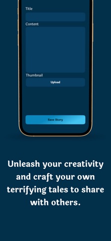 Scary Horror Stories iPhone screenshot