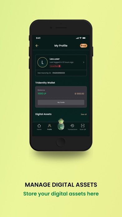 Tridentity Screenshot