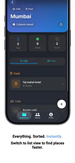 Waymark: Trip & Food Lists screenshot 3