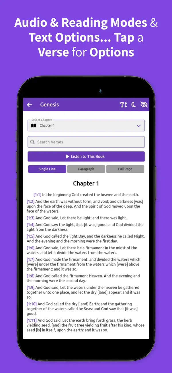 Screenshot #3 pour MySimpleBible - KJV