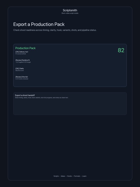 Script Smith screenshot 2