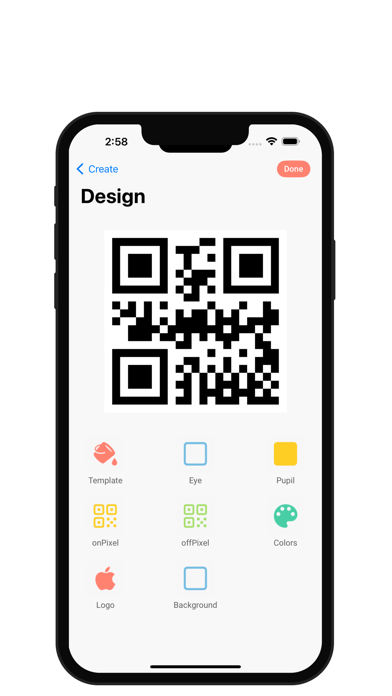 CodeX QR Screenshot