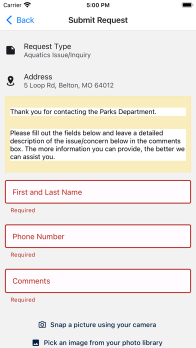myBELTON Screenshot