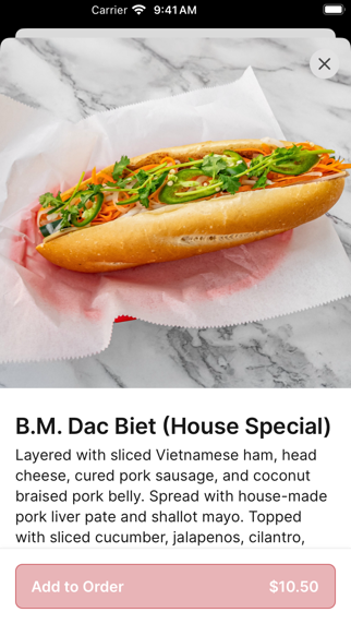 Mama Ha's Eatery app screenshot 3