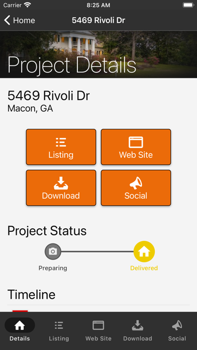 Robin Gatti Photography App Screenshot