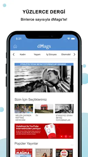 dMags Dijital Dergi Platformu screenshot 1
