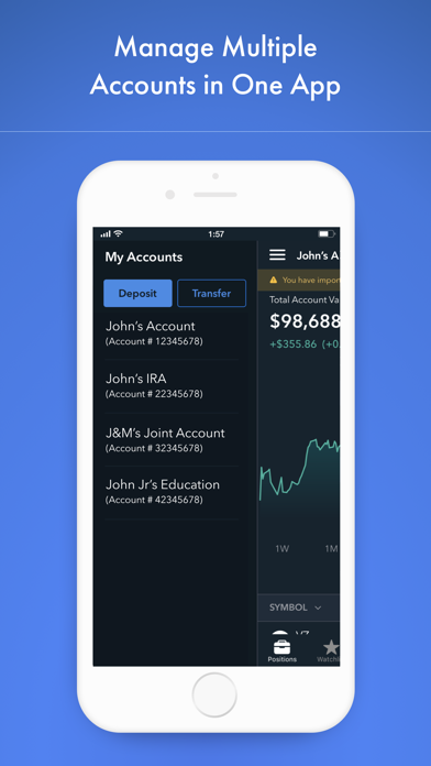 Firstrade: Invest & Trade iPhone screenshot 9 - Finance app