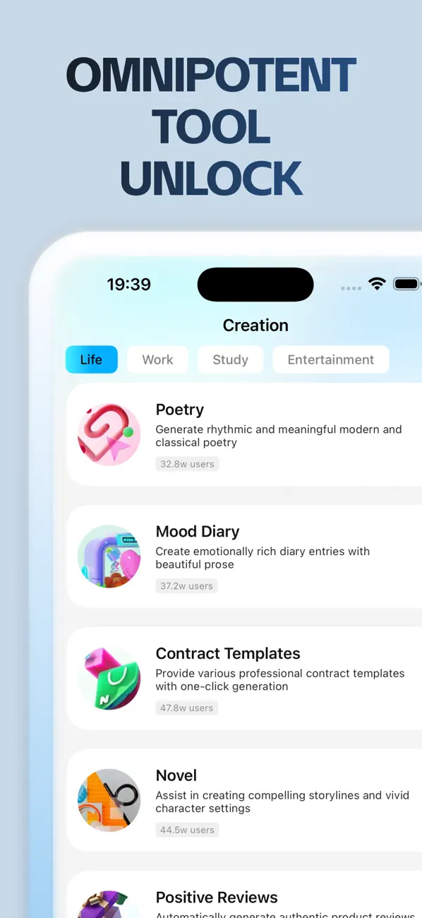 #4. Clawed AI Agent (iOS) By: 世杰 朱