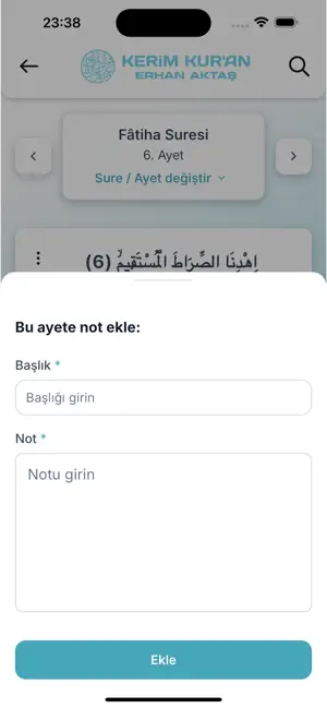 Kerim Kur'an screenshot 4