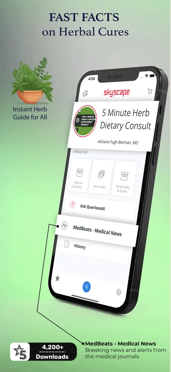 Screenshot #2 pour 5 Minute Herb Dietary Consult