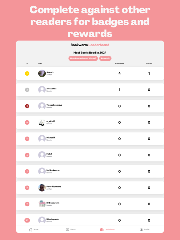 Screenshot #6 pour Bookworm: Social Book Tracker