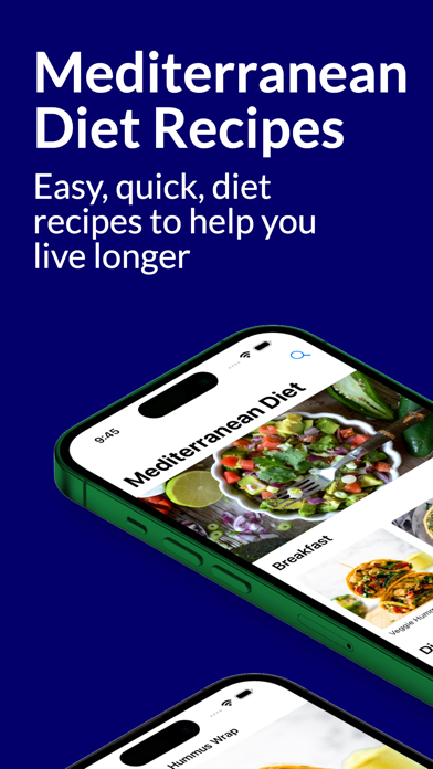 Mediterranean diet & meal plan Screenshot