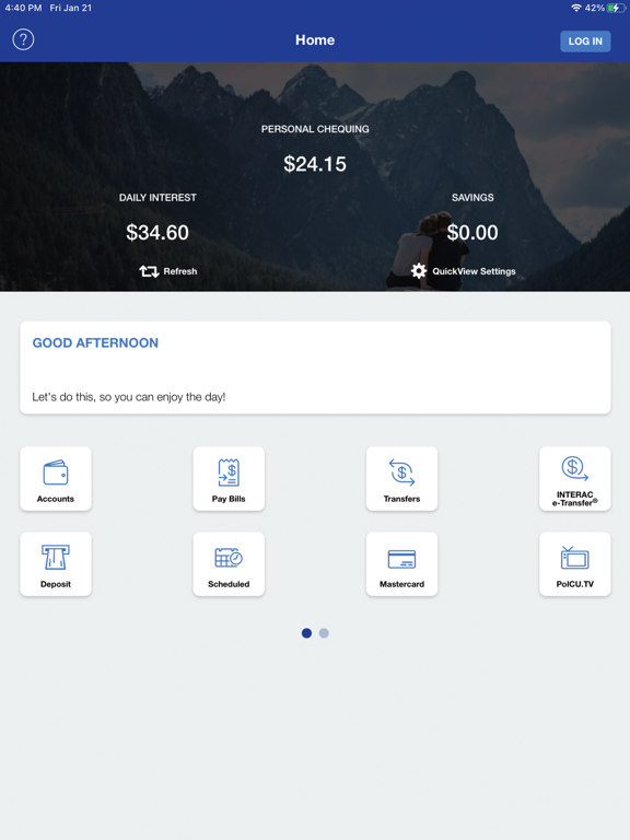 Screenshot #4 pour Polish Credit Union Mobile