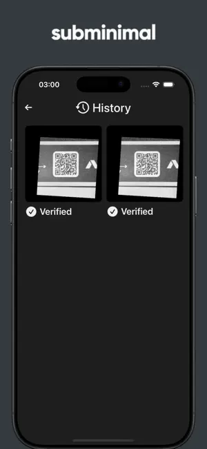 Subminimal Verify screenshot 3
