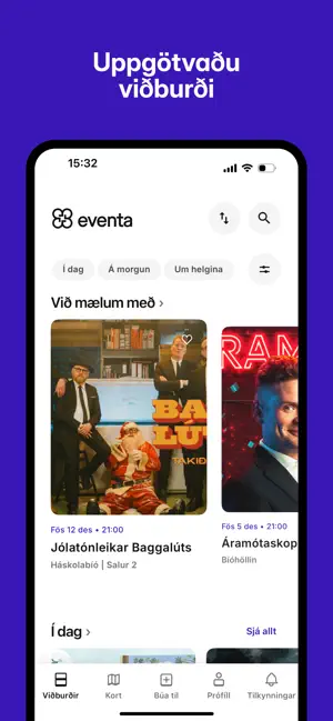 Eventa: Events in Iceland screenshot 1