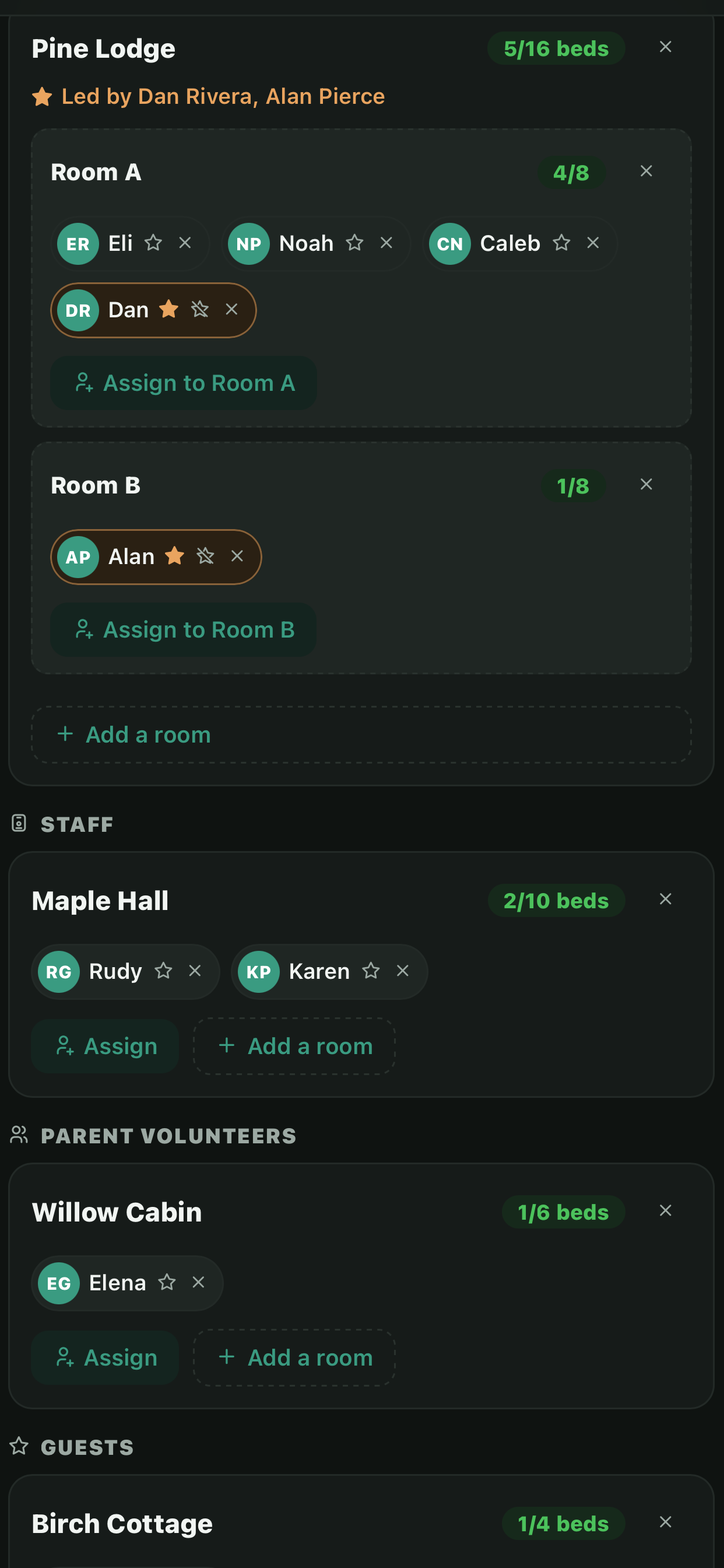 CampHQ - Camp Manager screenshot 10