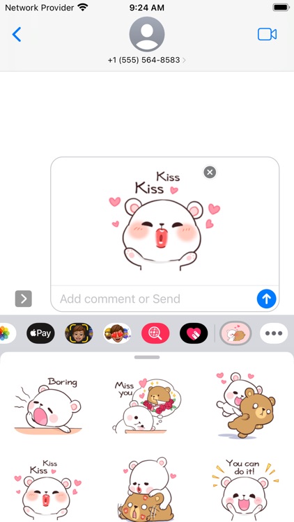 Milk & Mocha - Love Stickers