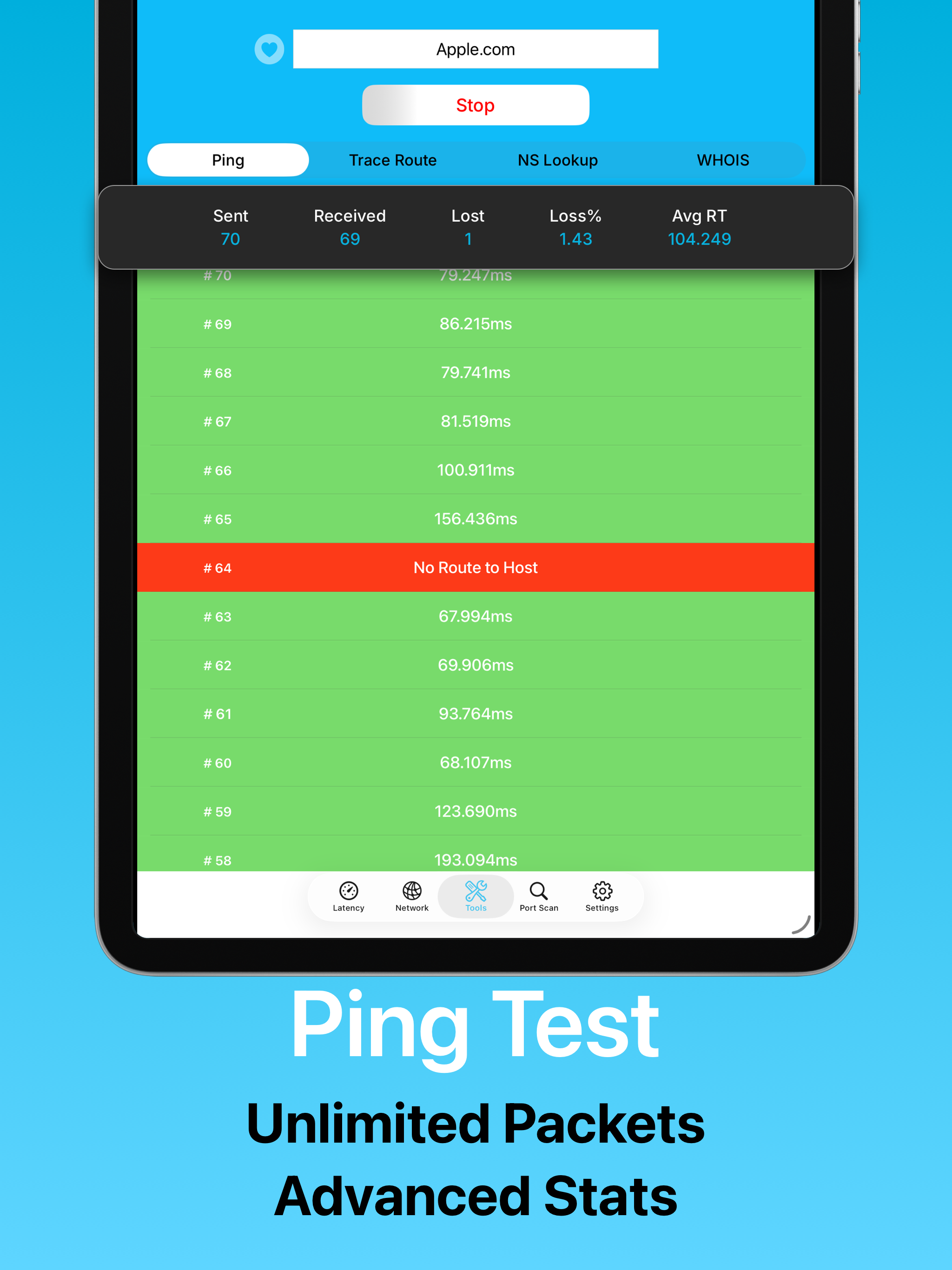 Pingers - Ping & Latency Check screenshot 12