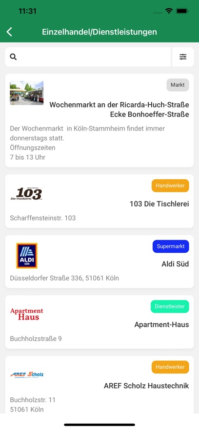 Köln-Stammheim App