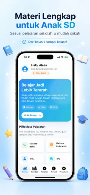 EduPintar SD: Bank Soal & TKA screenshot 2