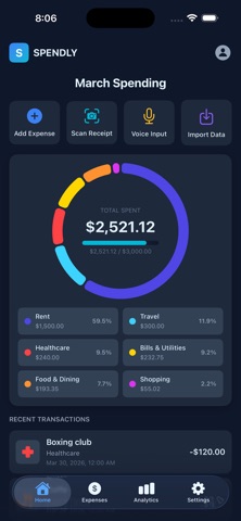 Spendly: Smart Expense Tracker Screenshot 8 of 8