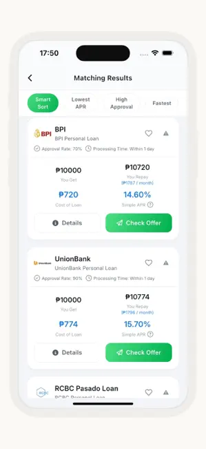 MadaliCompass - Credit Analyst iPhone screenshot 2