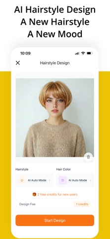 AI Hairstylist: AI Hair Design iPhone screenshot