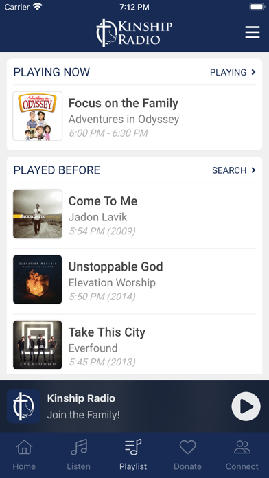 Kinship Radio Screenshot