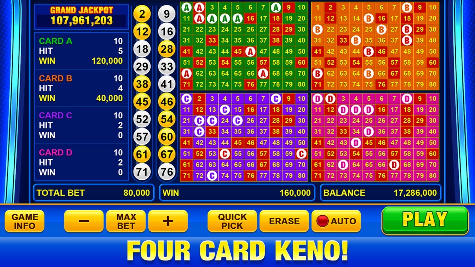 4 Card Keno - 1.0 - (macOS)