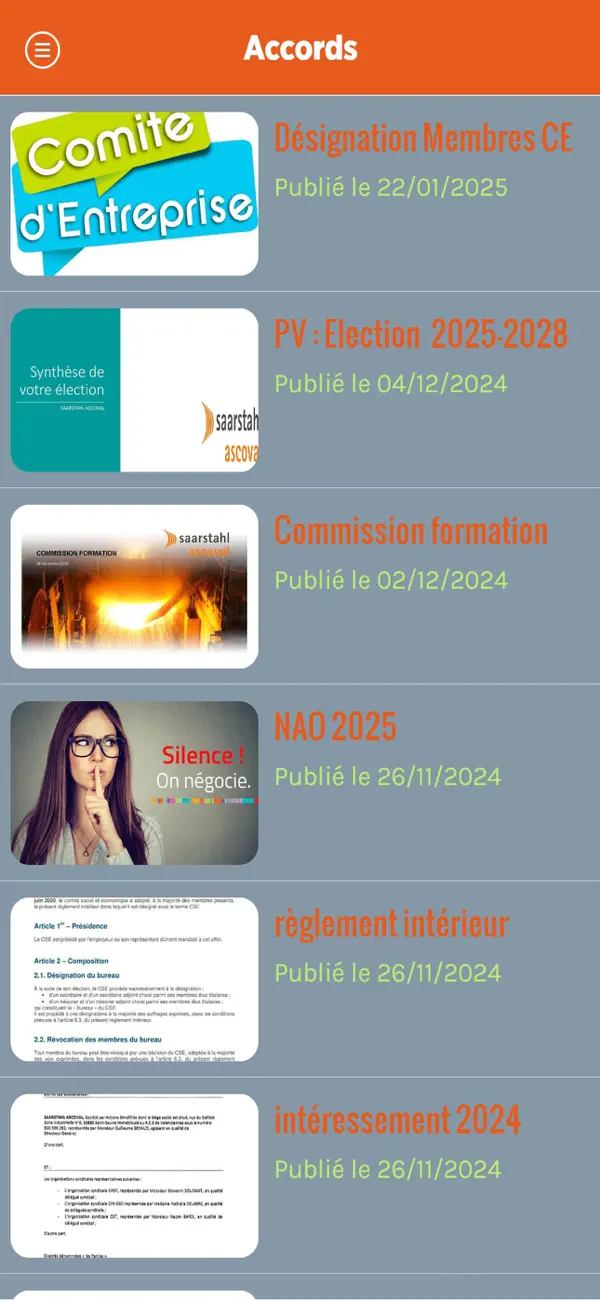 Screenshot #2 pour CFDT Alscoval