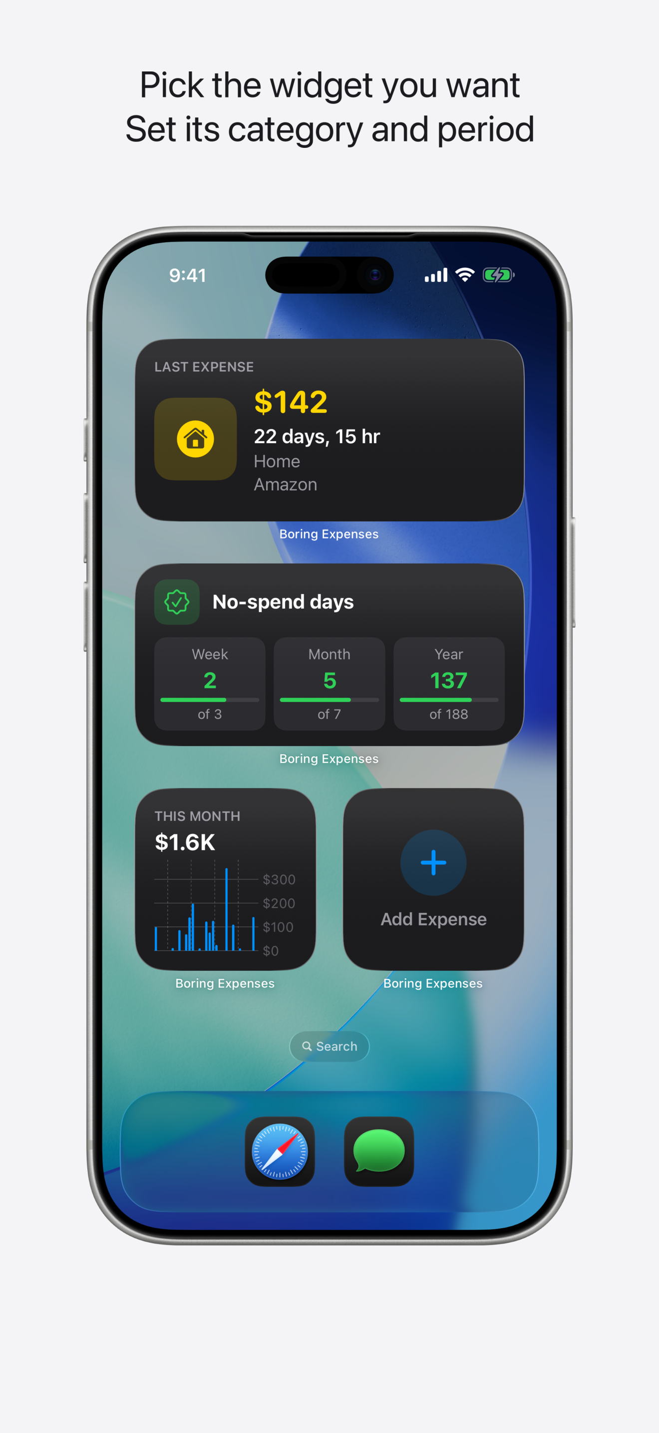 Boring Expenses: Spend Tracker screenshot 5