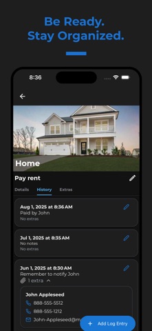 Obsetico - Tasks & Maintenance screenshot