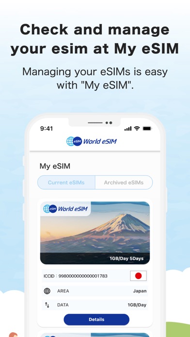 World-eSIM - Travel & Internet Screenshot