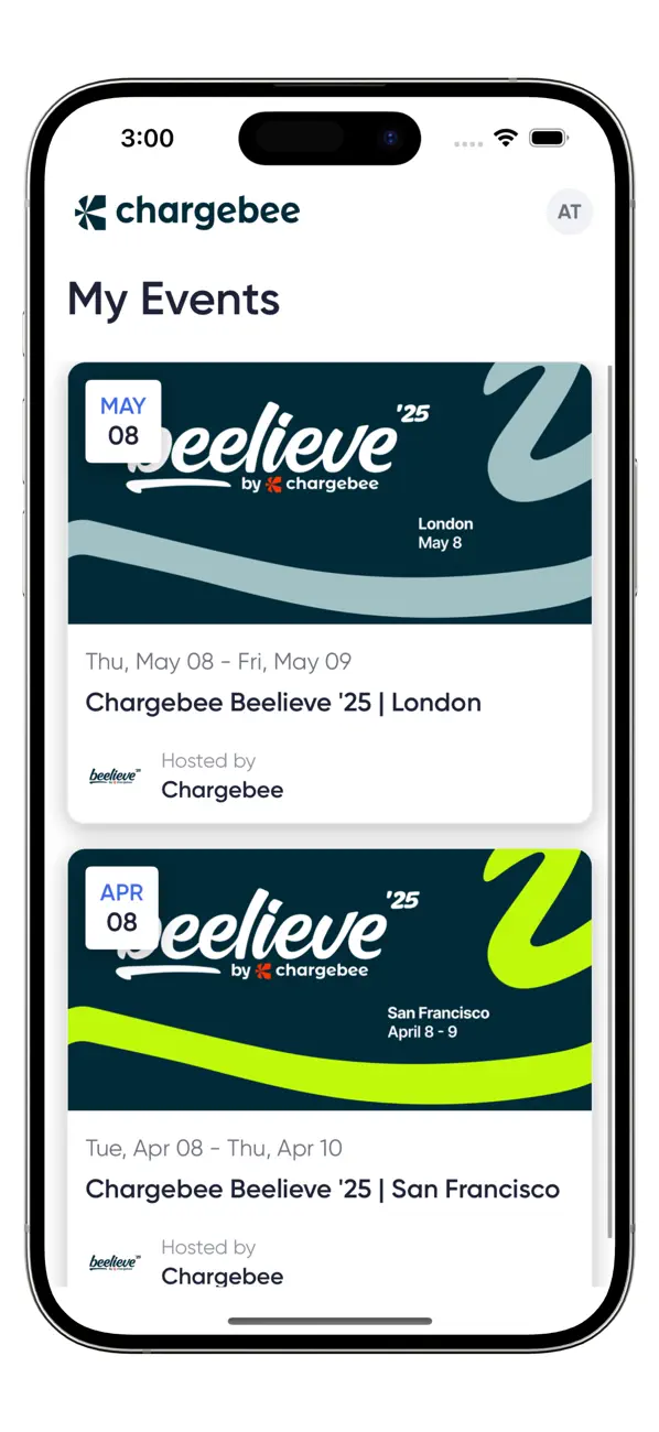 Screenshot #2 pour Chargebee Events