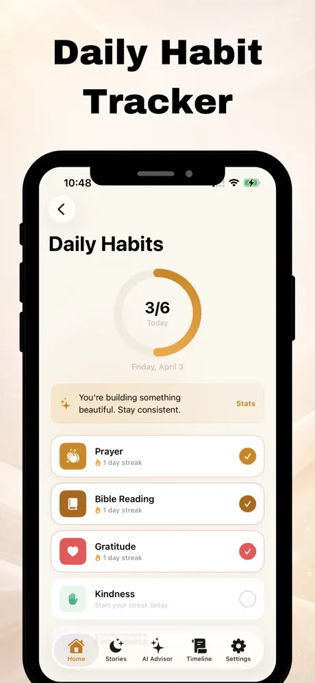 Bible AI Stories & Prayer screenshot 6