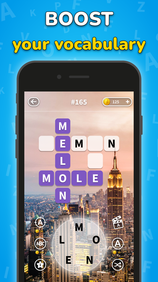 #6. Cross Words: Word Puzzle Games (iOS) 由: Anastasiia Lavrenteva