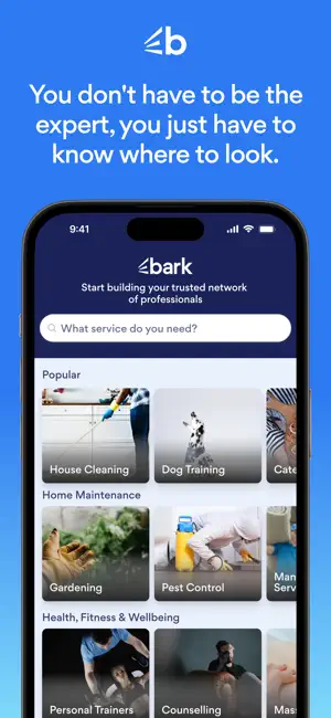 Bark: Great pros, found fast screenshot 1