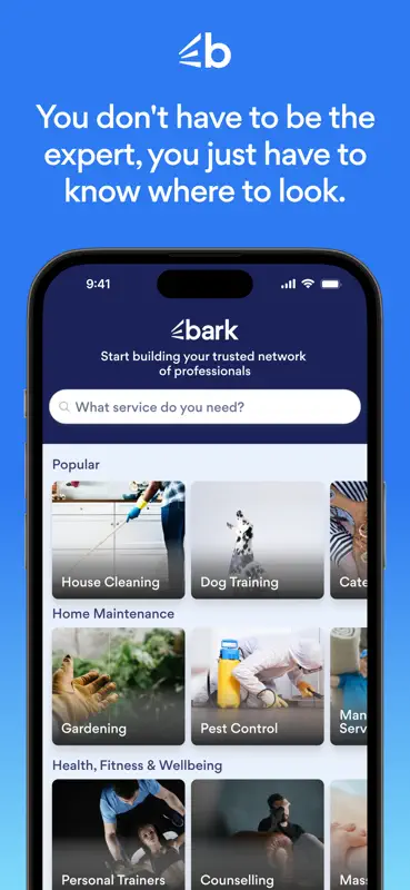 Bark: Find experts, save time screenshot 1 of 8