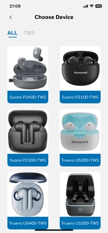 Honeywell Audio Pilot iPhone screenshot