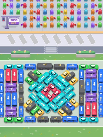 Bus Fever: Color Parking Jam iPad screenshot